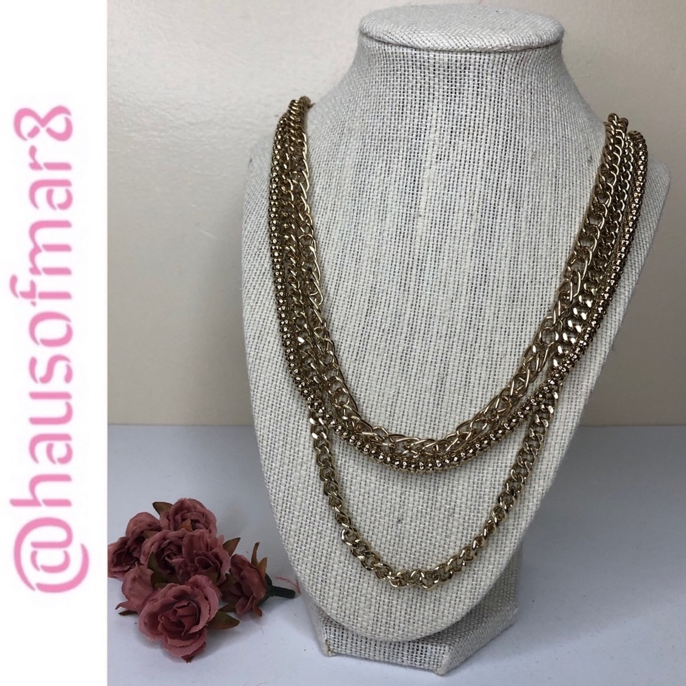 Gold Rope necklace ⚡️
